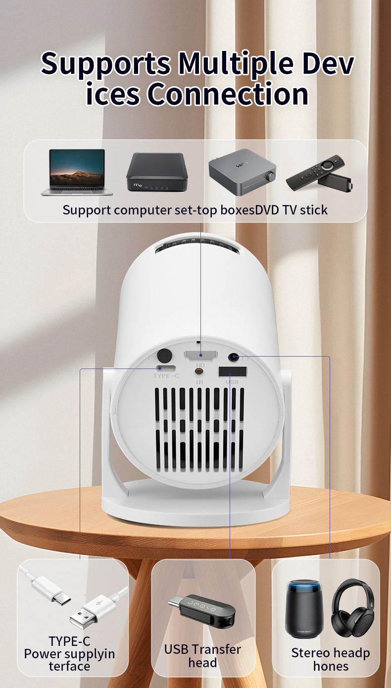Power Bank Projector HY200