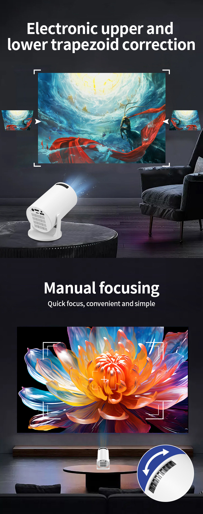 Power Bank Projector HY200