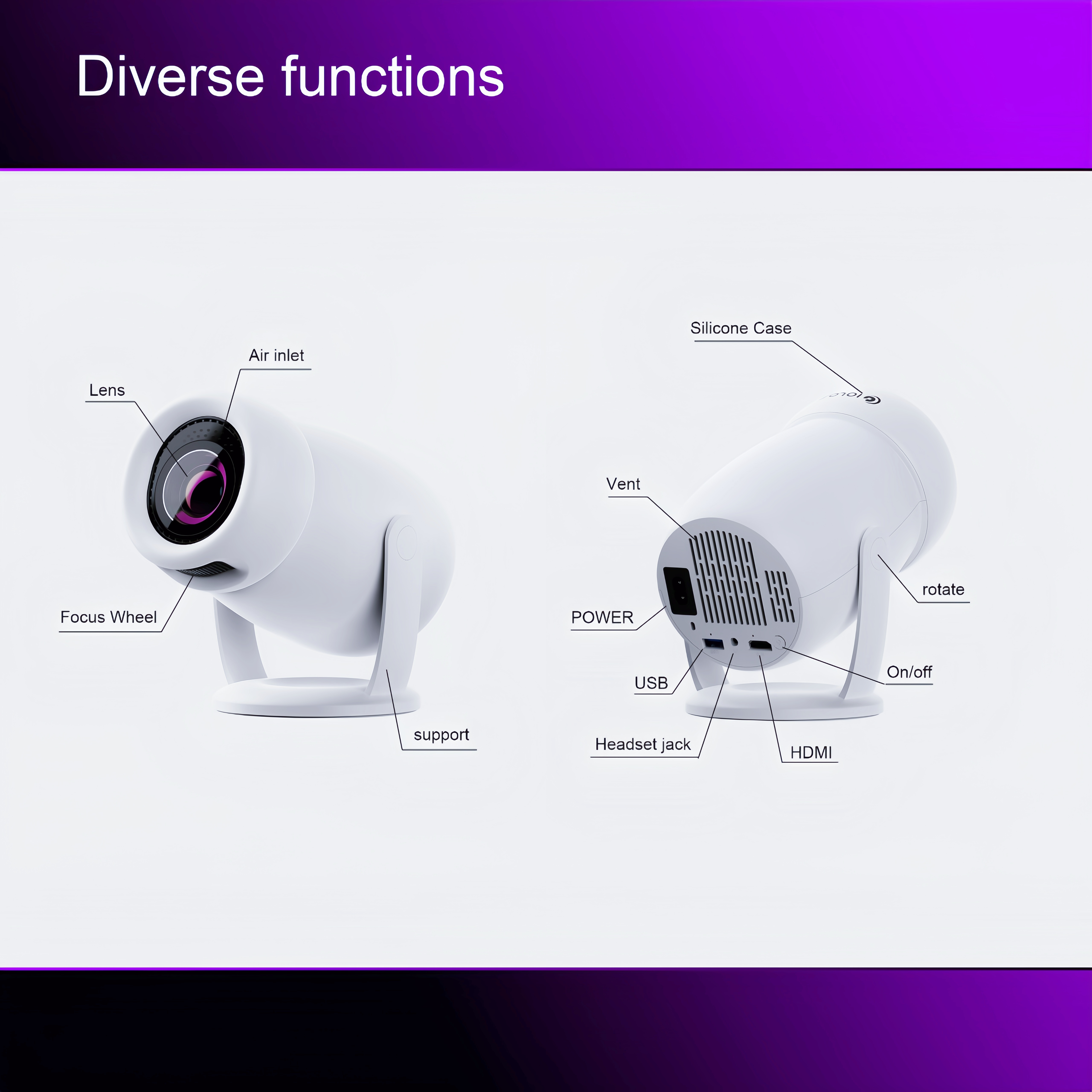 Intelligent Projector HY400