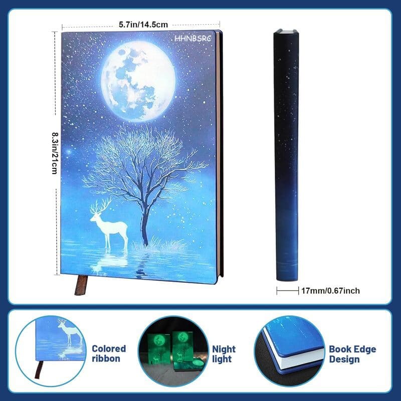 Moonlight Deer Notebook1